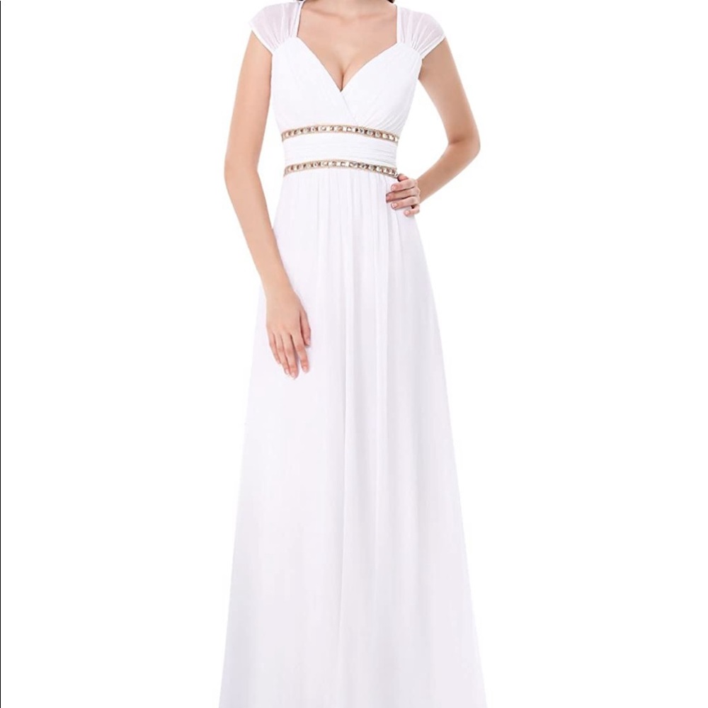 Ever pretty size 16 wedding dress